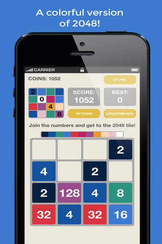 2048: Number Tile Puzzle Game Saga - náhled