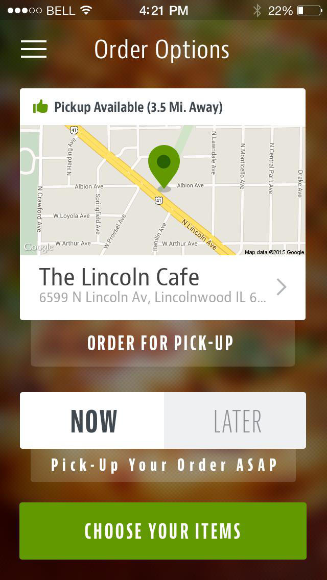 The Lincoln Cafe screenshot 2
