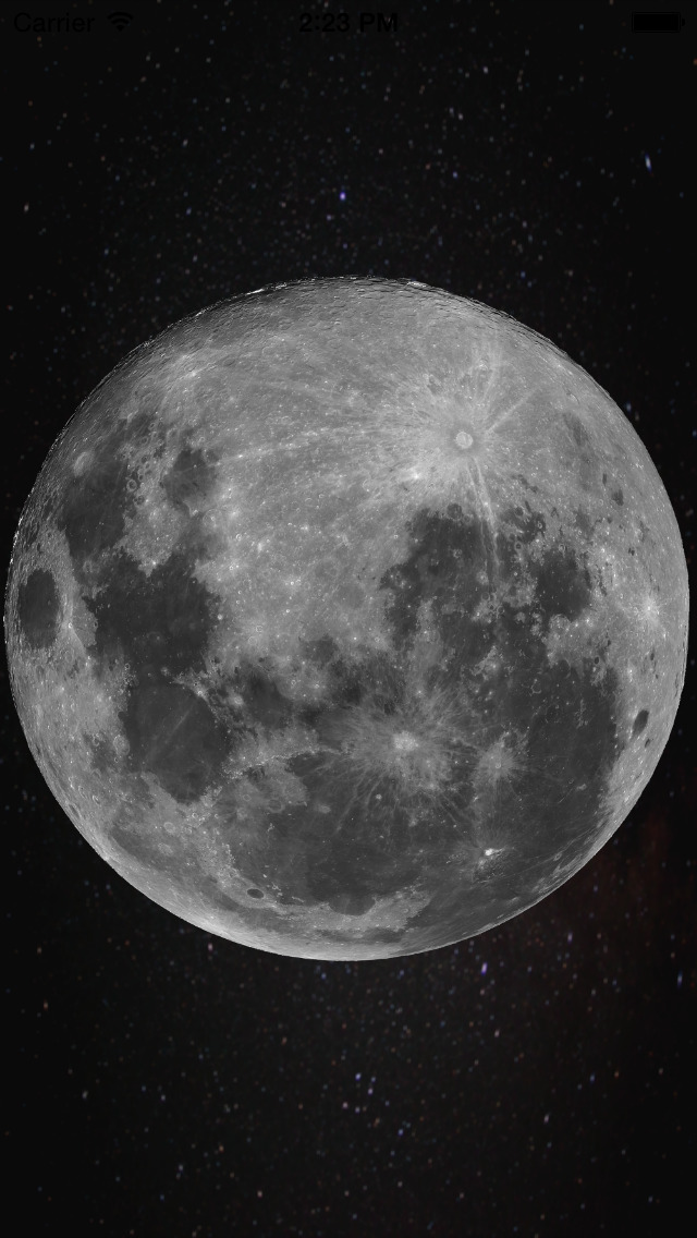 ios13月球壁纸图片