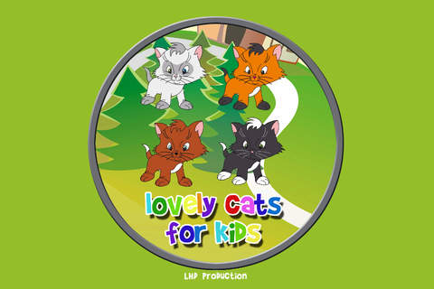 lovely cats for kids - free game - náhled