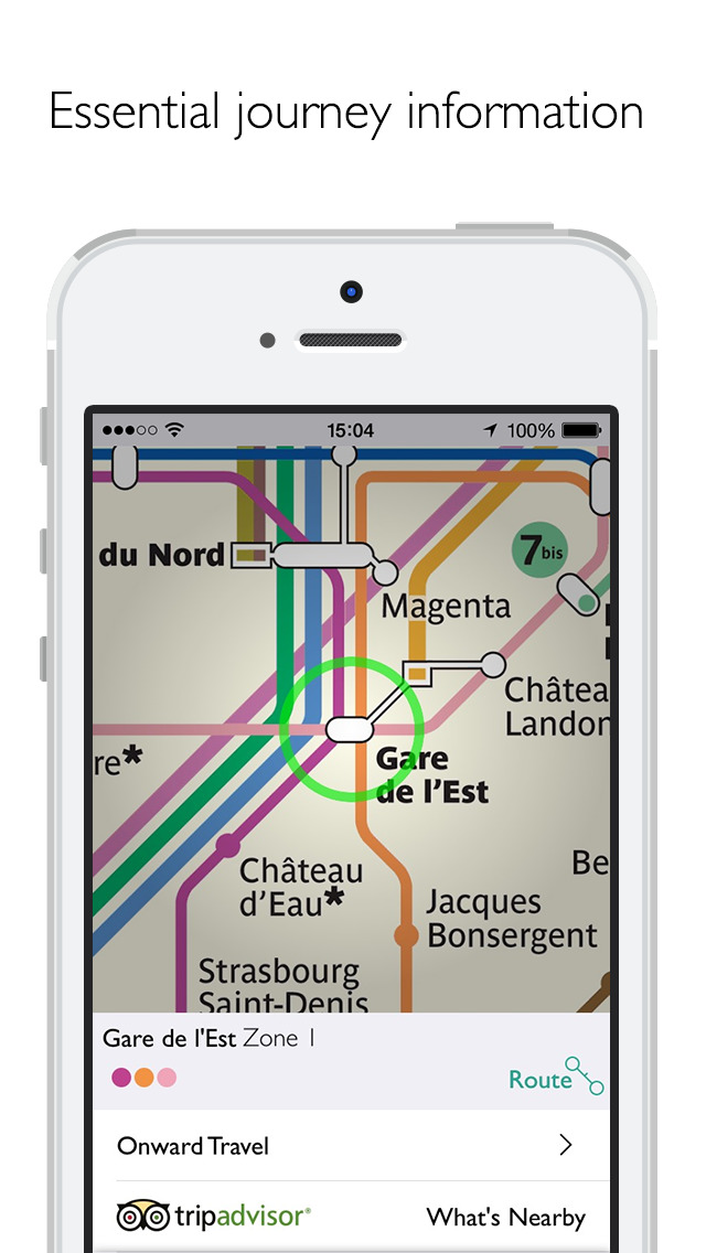 Paris Metro Map and Routes screenshot 2
