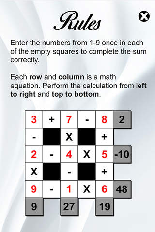 Number Square (Math Equation Puzzles) - náhled