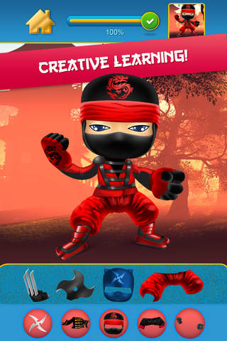 My Mega Power Ninja Hero Design & Copy Crazy Game - náhled