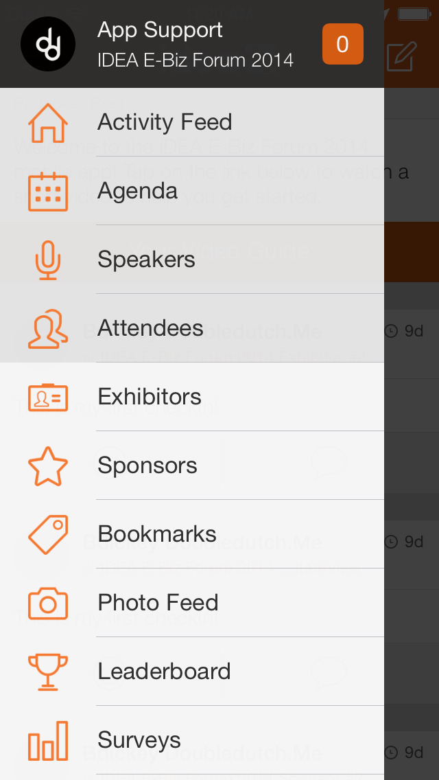 IDEA E-Biz Forum 2014 screenshot 2
