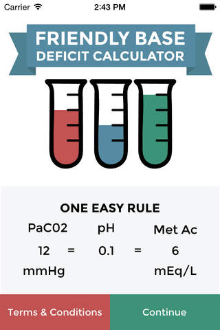 Friendly Base Deficit Calculator - náhled
