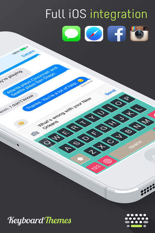 Keyboard Themes - Custom Color Keyboards & Font St - náhled
