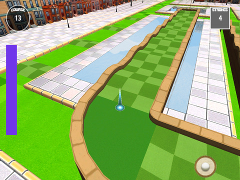 Micro City Golf - for the iPad screenshot 4