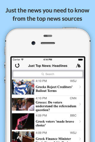 Just Top News: News You Need to Know! - náhled