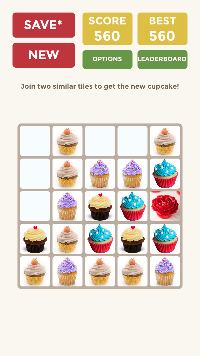 2048 Cupcakes Offline Gamein Chrome with by