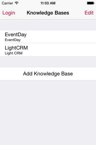 Knowledge Base Navigator - náhled