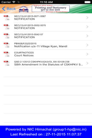 eGazette Rajpatra of Himachal - náhled