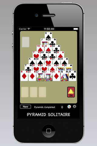 Classic Solitaire: Pyramid - náhled