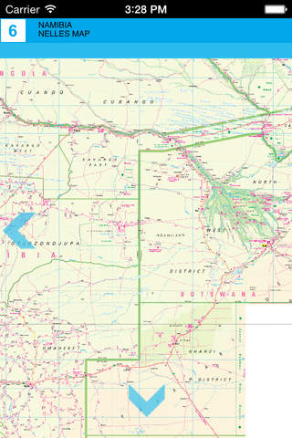 Namibia, Botswana - náhled