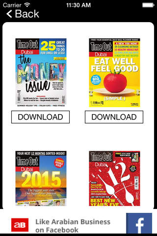 Time Out Dubai Magazine - náhled