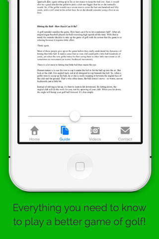 Golf Basics Free Edition - náhled