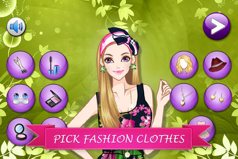 Cute Girl Spring Make Up - náhled