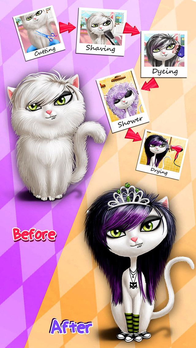Animal Hair Salon - Kids Game screenshot 2
