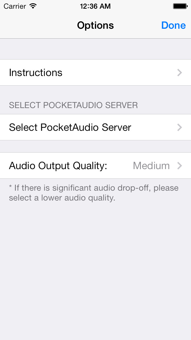 PocketAudio (Headphones) screenshot 2