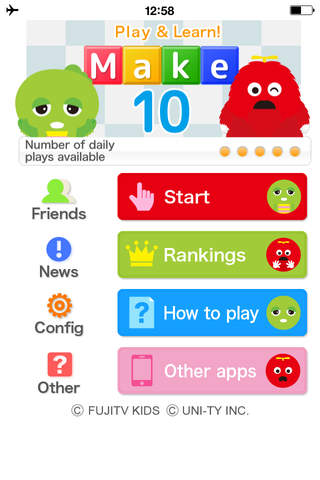 Make 10 (Play & Learn! Series) [U-Kids] - náhled