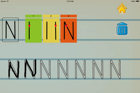 A B C Writing learn how to write lite - náhled