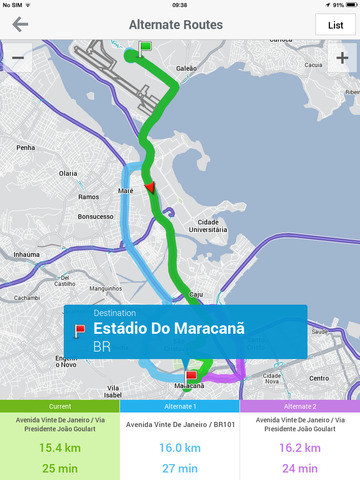 CoPilot Brazil - GPS Navigation & Offline Maps screenshot 7