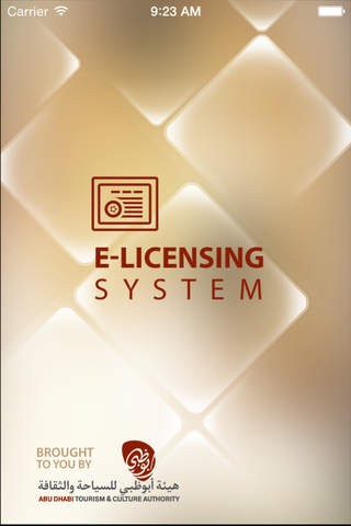 Abu Dhabi Tourism e-Licensing - náhled