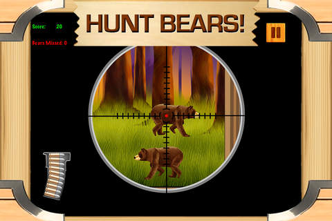 Awesome Bear Hunter Shooting Game With Cool Sniper - náhled