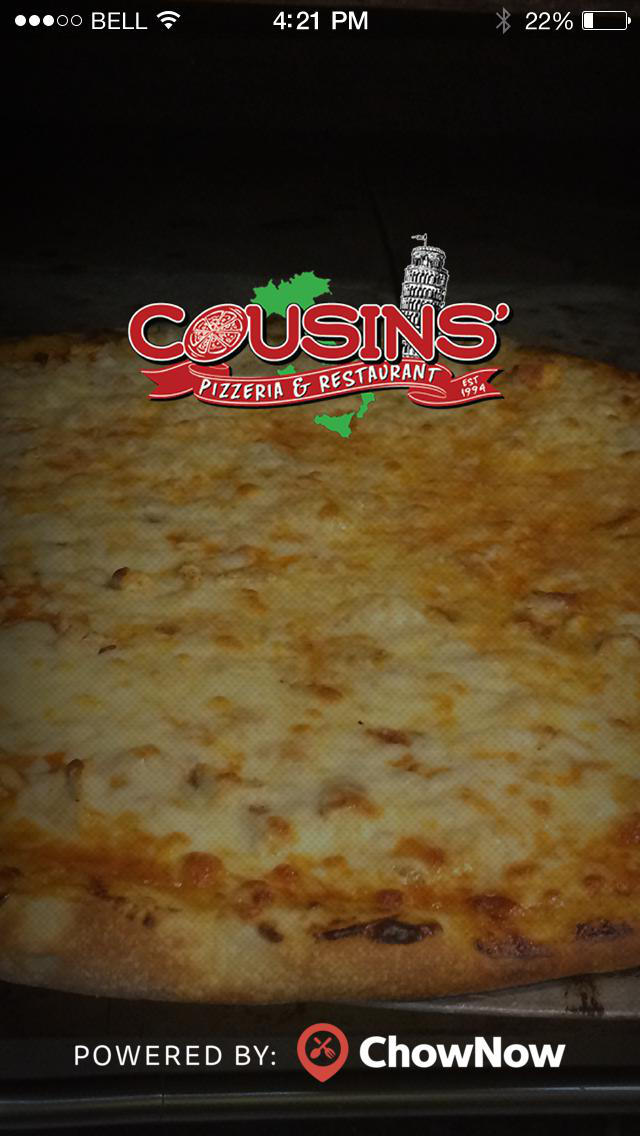 Cousins' Pizzeria & Restaurant screenshot 1