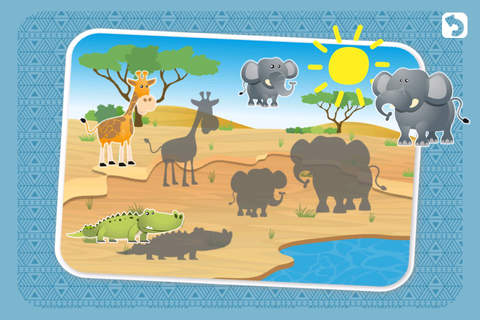 My first jigsaw Puzzles : Animals from Jungle and  - náhled