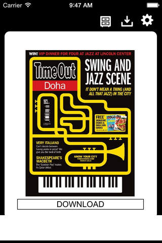 Time Out Doha Magazine - náhled