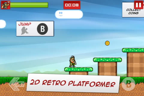 Commander Cool - 8-bit Retro Jump and Run - náhled