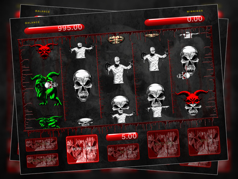 Slots Machine - Horror and Scary Monster Special Edition - Free Edition screenshot 6