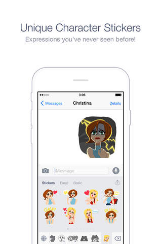 Emoji Keyboard by LINE - náhled