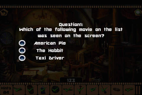 Hidden Objects Guess the movie - náhled