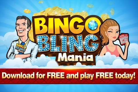A Bingo Bling Mania Diamond Jewels Madness Gems Ca - náhled