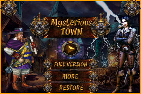 Mysterious Town : The Game of hidden objects in Da - náhled