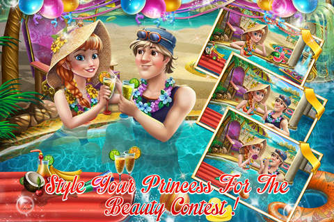 Prince and Princess pool celebration - náhled
