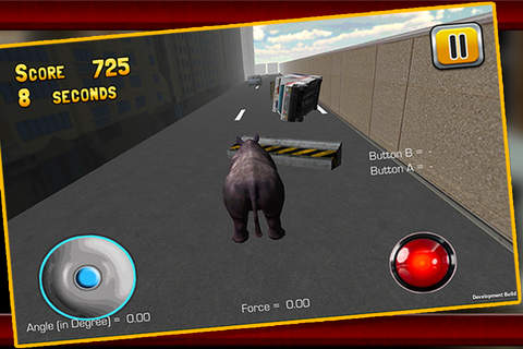 3D Rhino Simulator – Wild animal simulator and sim - náhled