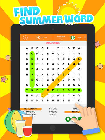 Word Search Summer screenshot 7