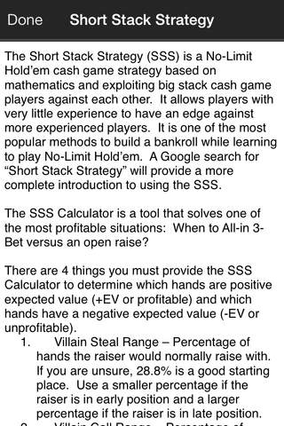 No-Limit Hold'em Short Stacking Strategy (SSS) Cal - náhled