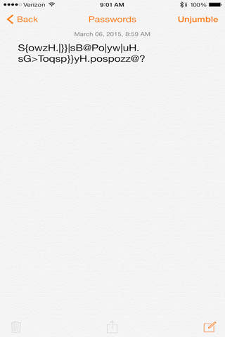 JumbleBook - Free Secure Notes - náhled