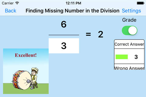 Finding Missing Number in the Division - náhled
