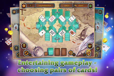 Pirate's Solitaire 3 Free - náhled