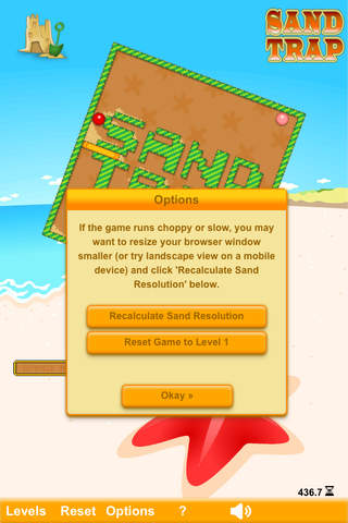Sand Trap Solo Free - A sand falling puzzle game - náhled