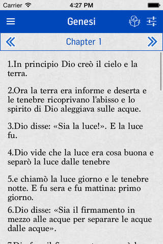 The Bible in Italian - náhled