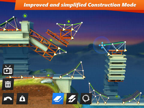Bridge Constructor Stunts screenshot 8