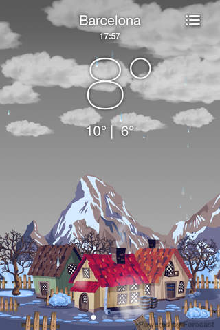 NiceWeather Free - Weather in a Comic World - náhled