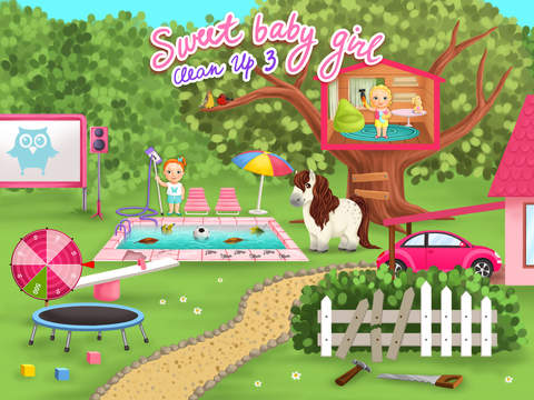 Sweet Baby Girl Cleanup 3 - Messy House screenshot 6