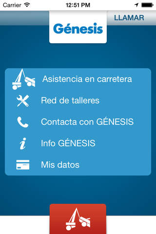 Génesis Asistencia - náhled