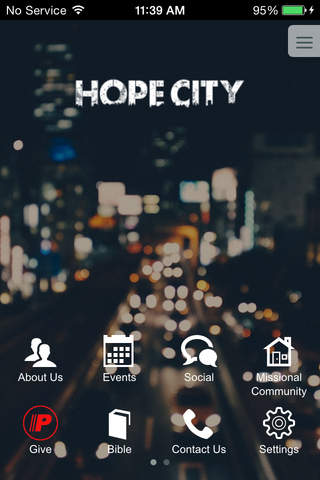 Hope City Church - náhled